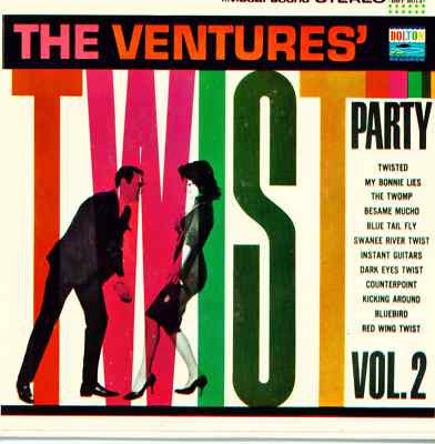 The Ventures : Twist Party Vol. 2 (LP, Album)
