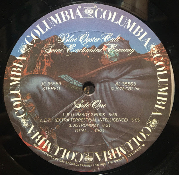 Blue Öyster Cult : Some Enchanted Evening (LP, Album)