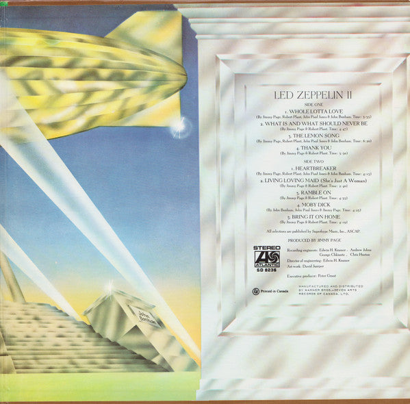Led Zeppelin : Led Zeppelin II (LP, Album, RE, Gat)