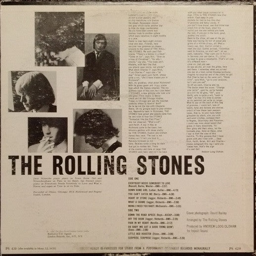 The Rolling Stones : The Rolling Stones, Now! (LP, Album, RE, Ter)