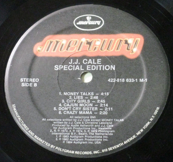 JJ Cale* : Special Edition (LP, Comp, Hau)