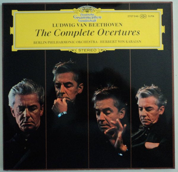 Ludwig van Beethoven, Berliner Philharmoniker, Herbert von Karajan : The Complete Overtures (2xLP)