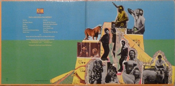 Paul & Linda McCartney : Ram (LP, Album, Win)