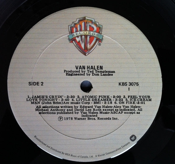 Van Halen : Van Halen (LP, Album, RE, Imp)