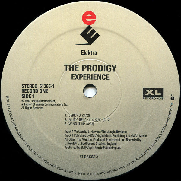 The Prodigy : Experience (2xLP, Album)