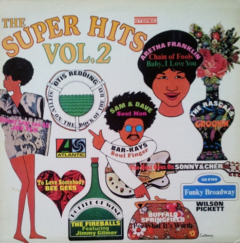Various : The Super Hits Vol. 2 (LP, Comp, RE, PR )