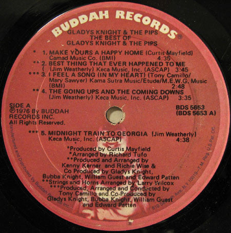 Gladys Knight & The Pips* : The Best Of Gladys Knight & The Pips (LP, Comp, Gol)