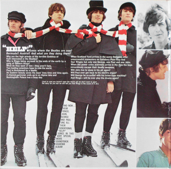 The Beatles : Help! (Original Motion Picture Soundtrack) (LP, Album, Mono, Gat)
