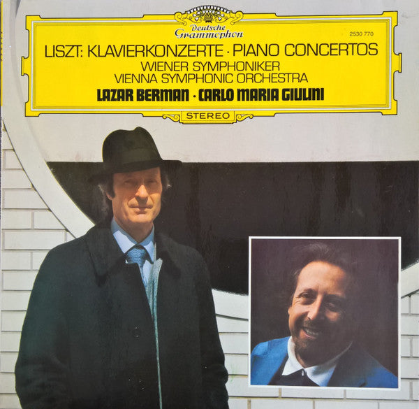 Liszt* - Lazar Berman, Wiener Symphoniker, Carlo Maria Giulini : Klavierkonzerte = Piano Concertos (LP)