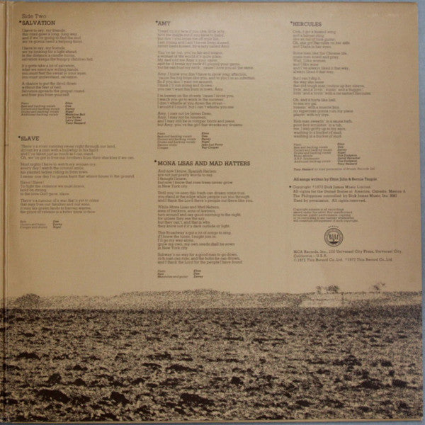Elton John : Honky Château (LP, Album, RE, Glo)