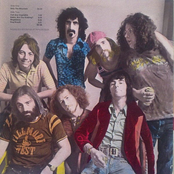 The Mothers : Just Another Band From L.A. (LP, Album, RE, Gat)