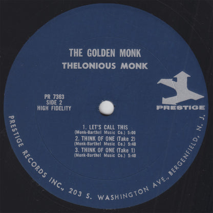 Thelonious Monk : The Golden Monk (LP, Comp, Mono, RE)