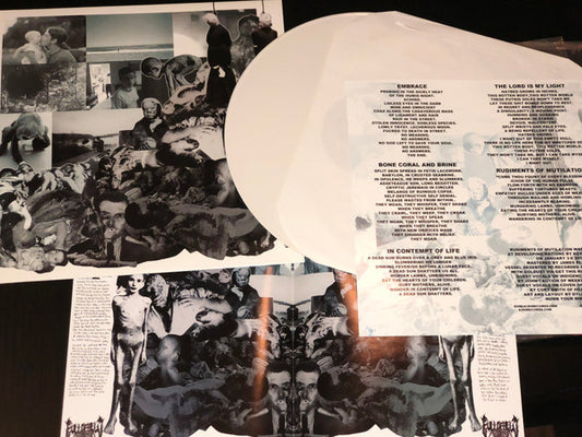 Full Of Hell : Rudiments Of Mutilation (12", Album, Whi)