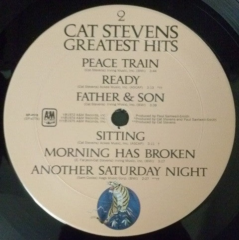 Cat Stevens : Greatest Hits (LP, Comp, Mon)