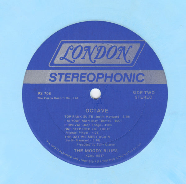 The Moody Blues : Octave (LP, Album, Promo, Gat)