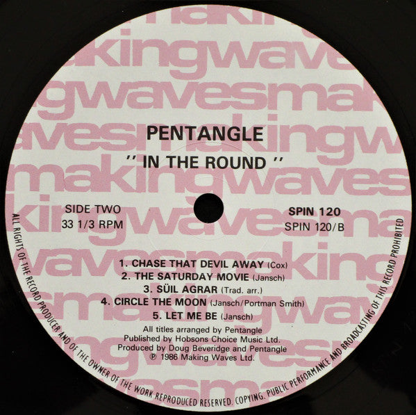 Pentangle : In The Round (LP, Album)