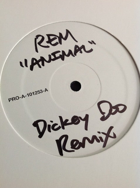 R.E.M. : Animal (DJ Dickey Doo Remix) (12", S/Sided, Promo)