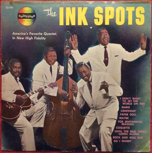 The Ink Spots : America's Favorite Quartet, In New High Fidelity (LP)