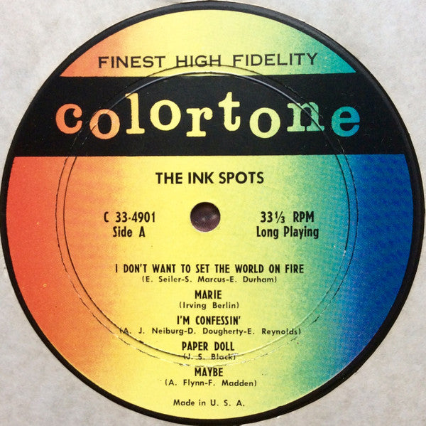The Ink Spots : America's Favorite Quartet, In New High Fidelity (LP)