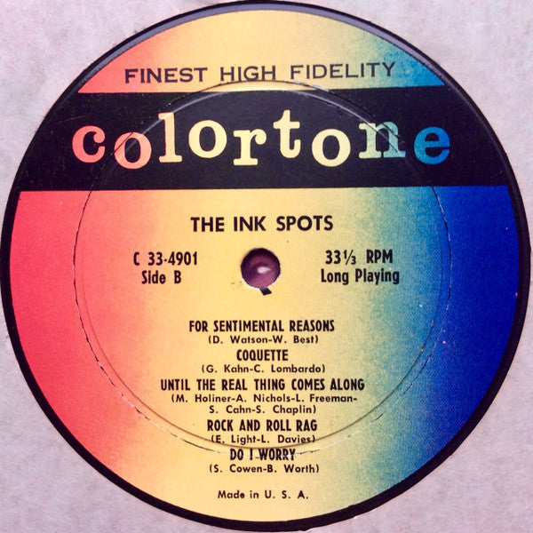 The Ink Spots : America's Favorite Quartet, In New High Fidelity (LP)