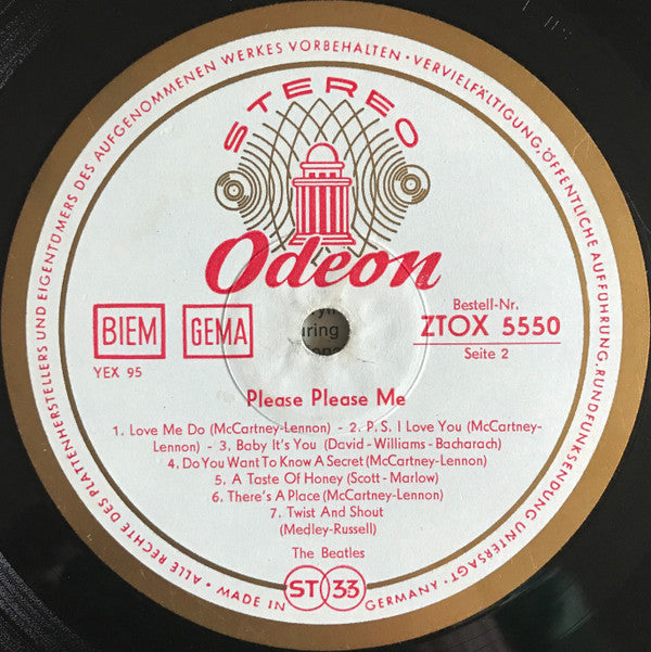 The Beatles : Please Please Me (LP, Album)