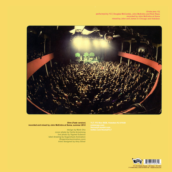 Yo La Tengo : Ohm (3x12", Single, Ltd)