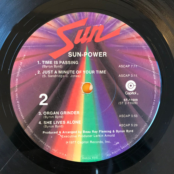 Sun (7) : Sun-Power (LP, Album, Jac)