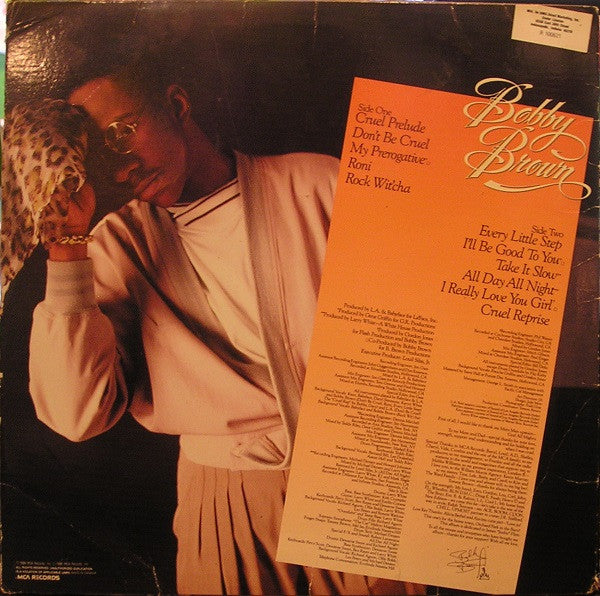 Bobby Brown : Don't Be Cruel (LP, Album, Club)