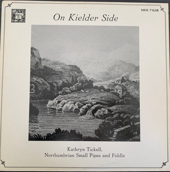 Kathryn Tickell : On Kielder Side (Northumbrian Small Pipes And Fiddle) (LP, Album)