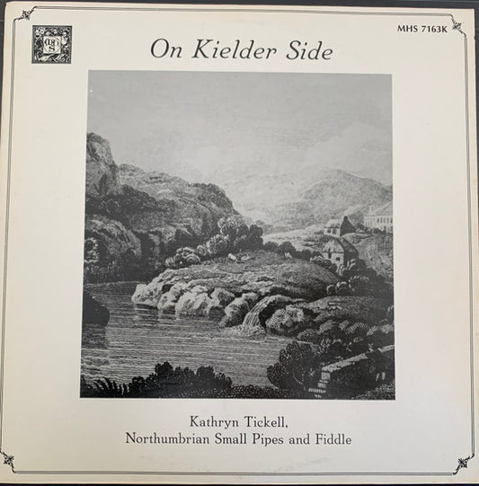 Kathryn Tickell : On Kielder Side (Northumbrian Small Pipes And Fiddle) (LP, Album)