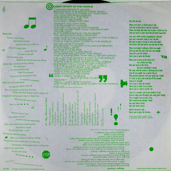 The Plimsouls : Everywhere At Once (LP, Album, Win)