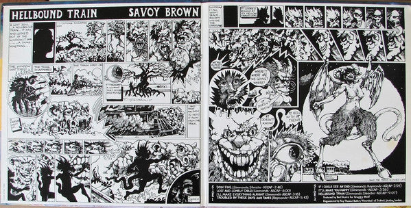 Savoy Brown : Hellbound Train (LP, Album, Wad)