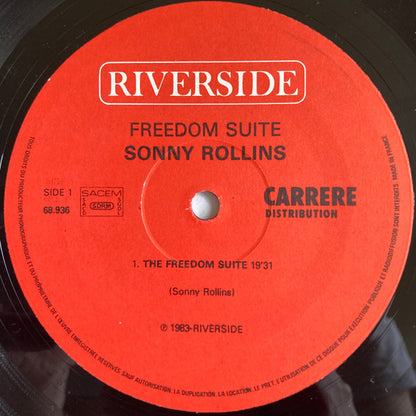 Sonny Rollins : Freedom Suite (LP, Album, RE)
