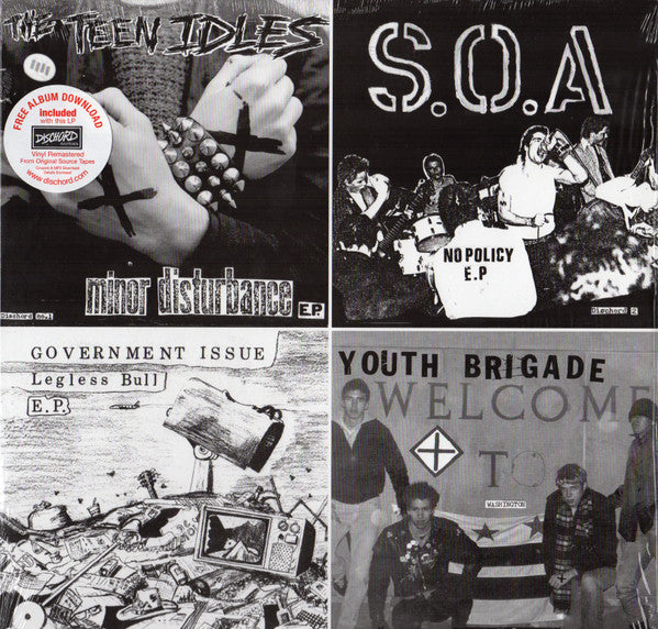 Various : Four Old Seven Inches On A Twelve Inch (LP, Comp, RE, RM)