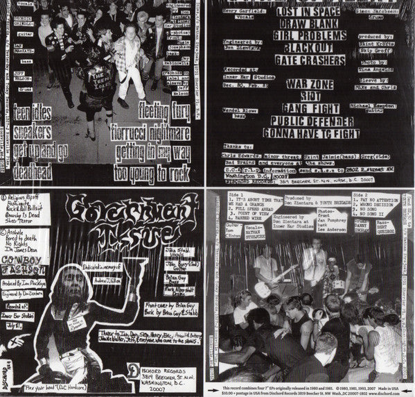 Various : Four Old Seven Inches On A Twelve Inch (LP, Comp, RE, RM)