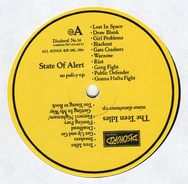 Various : Four Old Seven Inches On A Twelve Inch (LP, Comp, RE, RM)