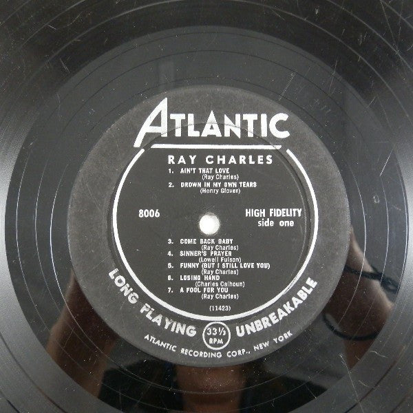 Ray Charles : Ray Charles (LP, Comp, Mono)