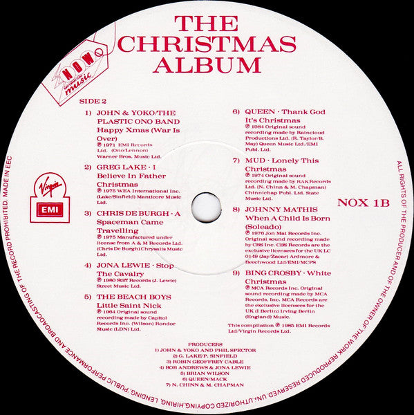Various : Now That's What I Call Music - The Christmas Album (LP, Album, Comp)