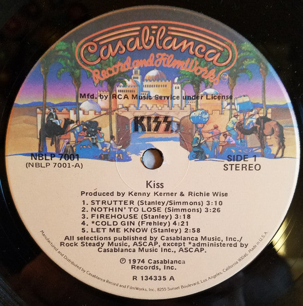 Kiss : Kiss (LP, Album, Club)