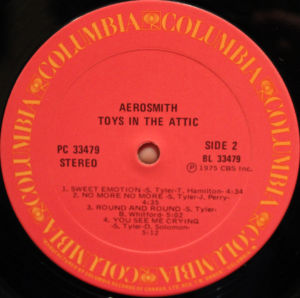 Aerosmith : Toys In The Attic (LP, Album)
