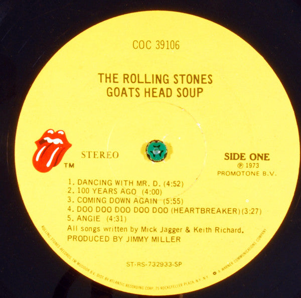 The Rolling Stones : Goats Head Soup (LP, Album, RE, Spe)