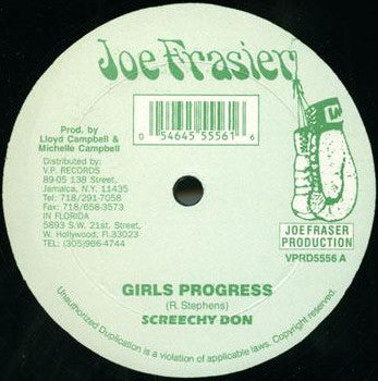 Screechy Don* / Mikey Screw : Girls Progress/ Foriegn Life (12")