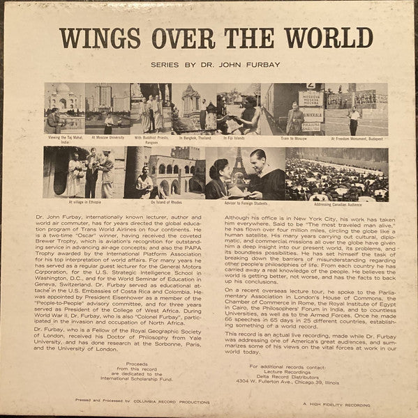 Dr. John Furbay : The Four Dreams Of Man (LP, Mono)