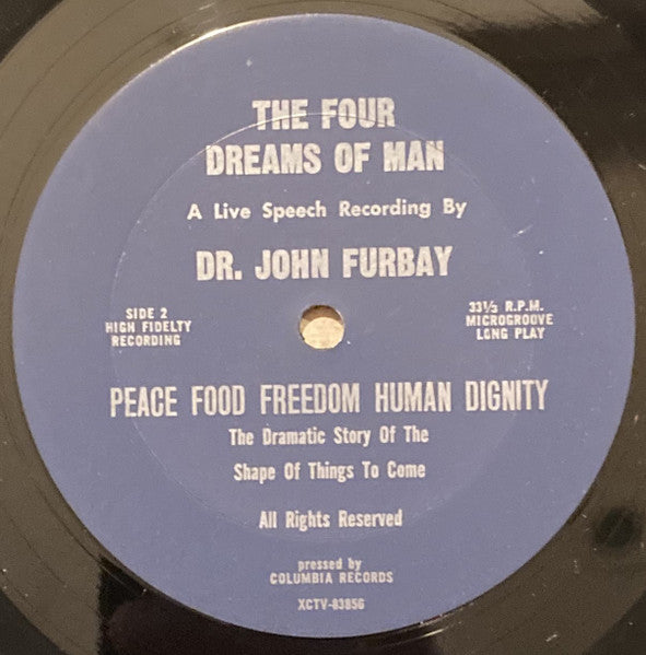 Dr. John Furbay : The Four Dreams Of Man (LP, Mono)
