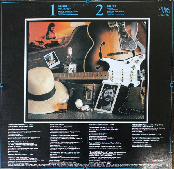 Eric Clapton : Time Pieces - The Best Of Eric Clapton (LP, Comp)