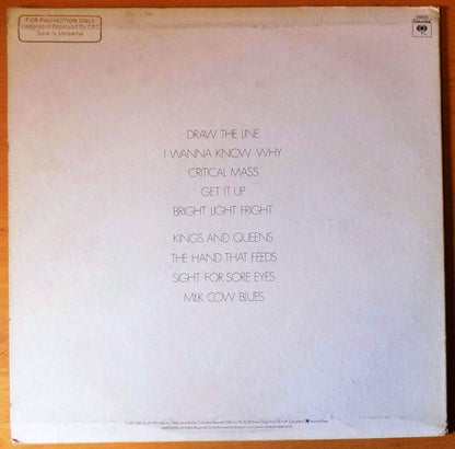 Aerosmith : Draw The Line (LP, Album, Promo)