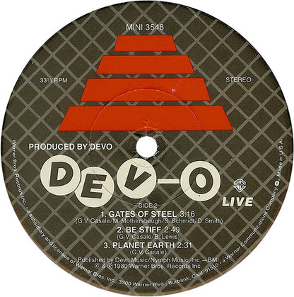 Devo : Dev-O Live (12", EP, Los)