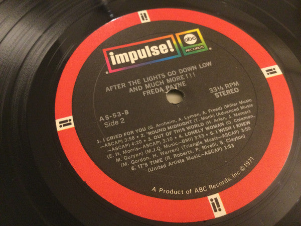 Freda Payne : After The Lights Go Down Low And Much More!!! (LP, Album, RE)