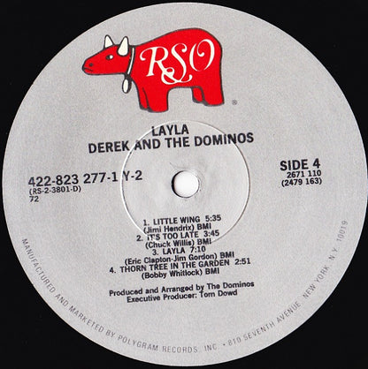 Derek And The Dominos* : Layla And Other Assorted Love Songs (2xLP, Album, RE, PRC)