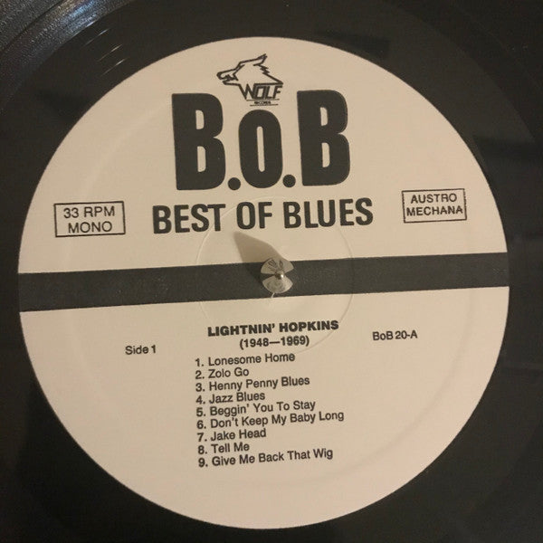 Lightnin' Hopkins : Lightnin' Hopkins 1948-1969 (LP, Comp)